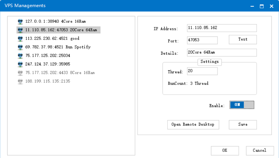 AIOStream VPS and multi-account management — screenshot 2